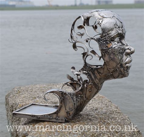 sheet metal sculptures|stainless steel sculpture artists.